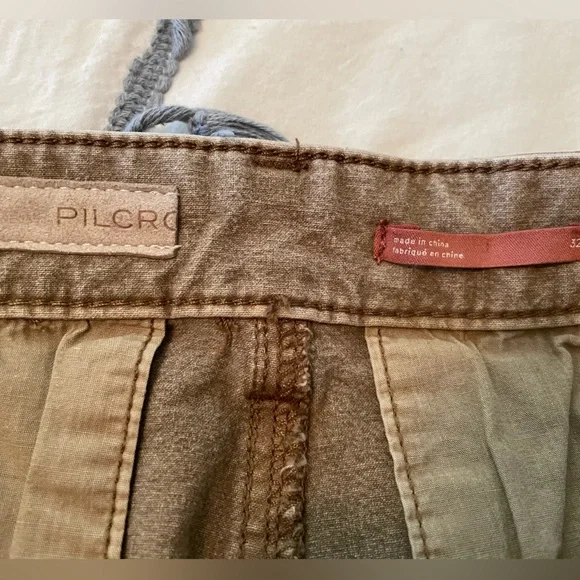Pilcro Cropped Wide Leg Jeans - Picture 2 of 7
